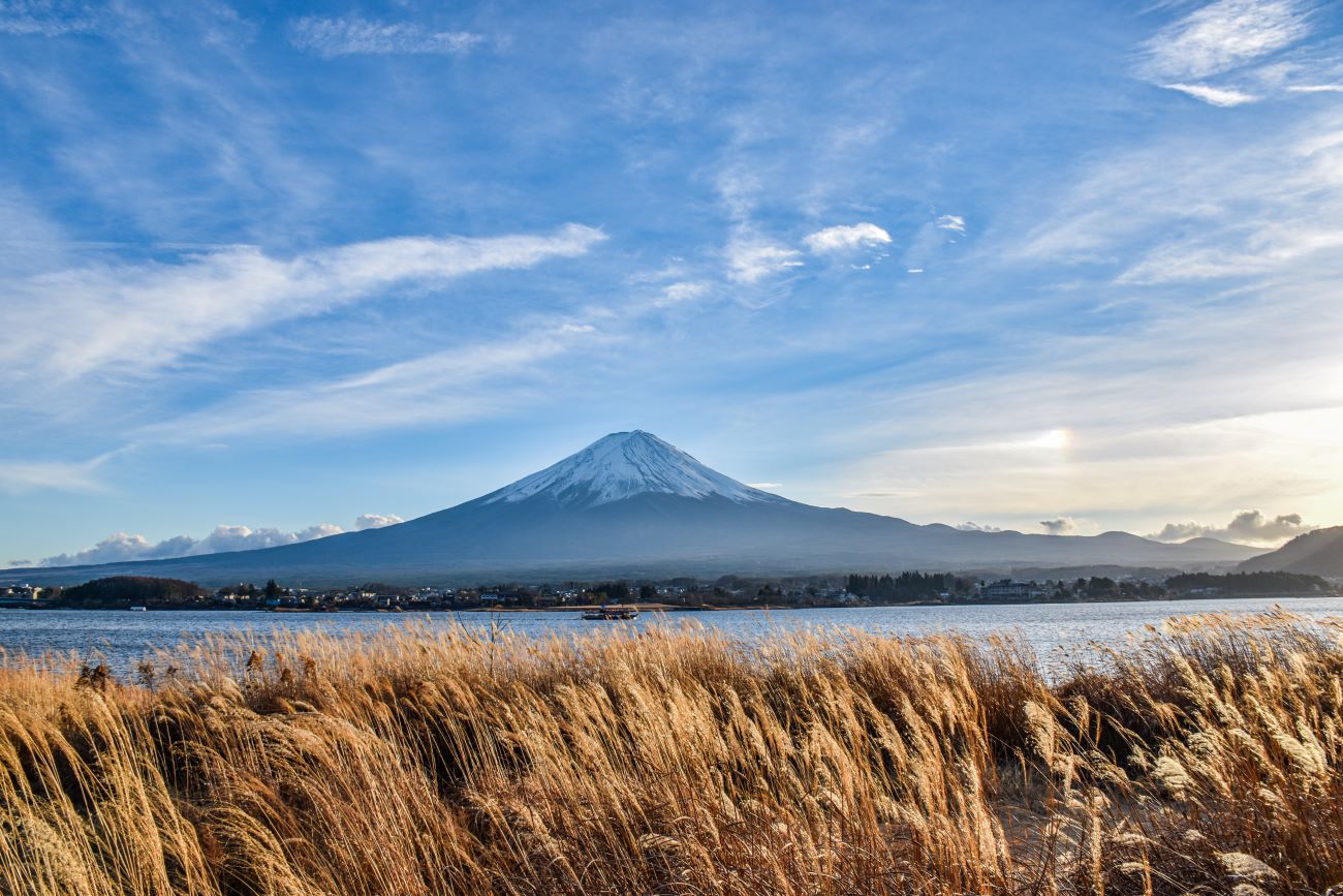 Mont Fuji depuis le lac Kawaguchi
